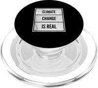 Vintage Climate Change is Real Earth Day PopSockets PopGrip pour MagSafe