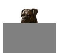 Vintage Cloche à Déjeuner d'extérieur | Tête De Chien Buzzer De Ferme Pour Porte | Bienvenue Décoratif Pour Les Bâtiments Historiques Appartements Et Jardins