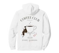 Vintage Coffee Club servi Tous Les Matins Amateurs de café Sweat à Capuche