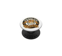 Vintage College Tiger Mascotte Varsity Retro Athletic Team PopSockets PopGrip Adhésif