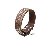 Vintage Collier+Rivets Marron . 60Cm50Mm - Mon Animalerie Marron