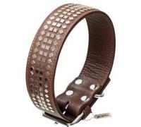 Vintage Collier+Rivets Marron . 60Cm50Mm - Mon Animalerie Marron