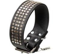 Vintage Collier+Rivets Noir 60Cm50Mm - Mon Animalerie