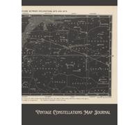 Vintage Constellation Map Planner: Northern Signs Of The Zodiac