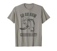Vintage Cowboy Cougar Go on Now Git Western Mountain Lion T-Shirt