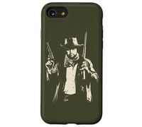 Vintage Cowboy Vance est prêt à Donner Un Coup de Pied à Certains démocrates | Funny USA Coque pour iPhone SE (2020) / 7/8