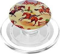 Vintage Cowboys Rodéo Chevaux Wild West Retro Western Ranch PopSockets PopGrip pour MagSafe