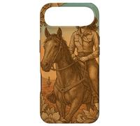 Vintage Cowgirl Cheval Western Rétro Rodéo Queen Coque pour iPhone Air