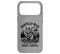 Vintage Crazy Squirrel est Fou mentalement Depuis sa Naissance Coque pour iPhone 17 Pro Max