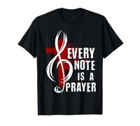 Vintage Croix Culte Prière Musique Chant Gospel T-Shirt