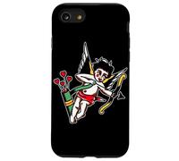 Vintage Cupidon American Traditional Tattoo Flash Coque pour iPhone SE (2020) / 7/8