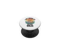 Vintage Cute Campagnols I Can't Imagine Life Without Campagnols PopSockets PopGrip Adhésif