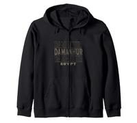 Vintage Damanhur Egypte Sweat à Capuche