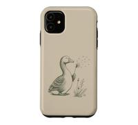 Vintage Dandelio Flower Goose Lovers Nature Femmes Graphique Coque pour iPhone 11