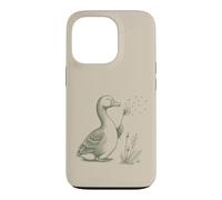 Vintage Dandelio Flower Goose Lovers Nature Femmes Graphique Coque pour iPhone 13 Pro