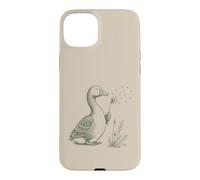 Vintage Dandelio Flower Goose Lovers Nature Femmes Graphique Coque pour iPhone 15 Plus