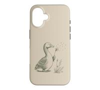 Vintage Dandelio Flower Goose Lovers Nature Femmes Graphique Coque pour iPhone 16