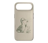 Vintage Dandelio Flower Goose Lovers Nature Femmes Graphique Coque pour iPhone Air