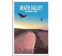 Vintage Death Valley National Park California Art Imprimer Rétro Mur Art Toile Affiche Chambre Décoration Accueil Décoration Sans cadre 50x75cm