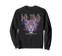 Vintage Def Tired pour Some Coffee in Me Art rupestre rétro des années 80 Sweatshirt