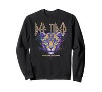 Vintage Def Tired pour Some Coffee in Me Art rupestre rétro des années 80 Sweatshirt