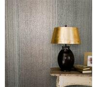 Vintage Deluxe Papier Peint Stripes Marron et Beige Décoration Murale Chambre