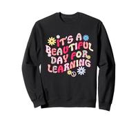 Vintage des années 80, c'est une belle journée pour apprendre un professeur drôle Sweatshirt