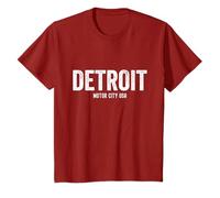 Vintage Detroit Motor City États-Unis T-Shirt
