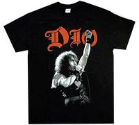 Vintage Dio We Rock T-Shirt Reprint Black S