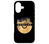 Vintage Disco-Musique 80s 90s Party Skyline-Denmark-Roskilde Coque pour iPhone 17