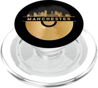 Vintage Disco-Musique 80s 90s Party Skyline-UK-Manchester PopSockets PopGrip pour MagSafe