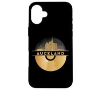 Vintage Disco-Musique 80s Party Skyline-New-Zealand-Auckland Coque pour iPhone 16 Plus