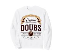 Vintage Doubs Département France Sweatshirt