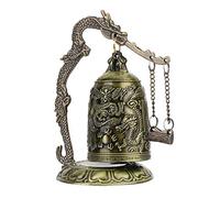 Vintage Dragon Bell, Petit accrocher décoration Ornement de Cloche Bouddhiste Bouddhiste Bell Ornement Arts Artisanat Objets de Collection décor de Bureau