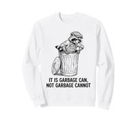 Vintage drôle Raton Laveur It is Garbage Can Not Garbage Cannot Sweatshirt