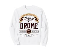 Vintage Drôme Département France Sweatshirt