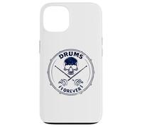 Vintage-Drummer Batterie Batteur Musicien Tambours Batteur Coque pour iPhone 13
