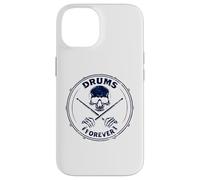 Vintage-Drummer Batterie Batteur Musicien Tambours Batteur Coque pour iPhone 14