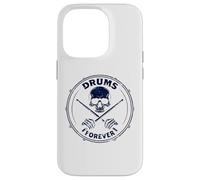 Vintage-Drummer Batterie Batteur Musicien Tambours Batteur Coque pour iPhone 14 Pro