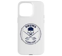 Vintage-Drummer Batterie Batteur Musicien Tambours Batteur Coque pour iPhone 15 Pro Max