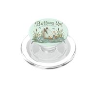 Vintage Duck Marsh Humour Bottoms Up Pond PopSockets PopGrip pour MagSafe