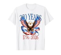 Vintage Eagle 250 Years 1776-2026 American 250th Anniversary T-Shirt