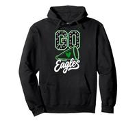 Vintage Eagle High School Go Eagles Pride Back to School Art Sweat à Capuche