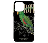Vintage Eclectus Perroquet Observation des Oiseaux Nature Amour Oiseaux Coque pour iPhone 12 Mini