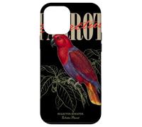 Vintage Eclectus Perroquet Observation des Oiseaux Nature Amour Oiseaux Coque pour iPhone 12 Mini