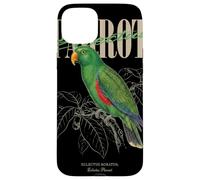 Vintage Eclectus Perroquet Observation des Oiseaux Nature Amour Oiseaux Coque pour iPhone 15 Plus