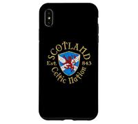 Vintage Ecosse Celtic Nation Est. 843 Coque pour iPhone XS Max