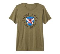 Vintage Ecosse Celtic Nation Est. 843 T-Shirt Haut de Gamme