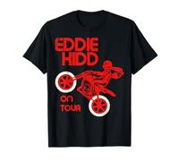 Vintage Eddie Kidd On Tour Rétro Moto Cascadeur T-Shirt