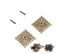 Vintage Élégant Ongles Tack Stud Antique Bubble Ongles pour Titulaire Vert Poupée Faire (21 * 21mm)